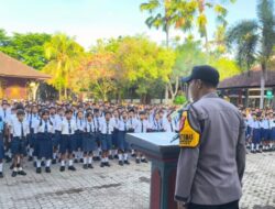 Desa Pengambengan: Bhabinkamtibmas Tekankan Pentingnya Sikap Positif di Sekolah