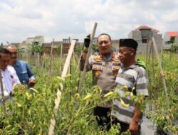 Polresta Malang Kota dan Pemkot Manfaatkan Lahan Terbatas untuk Ketahanan Pangan Berkelanjutan