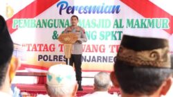 Masjid Al-Makmur Tatag Trawang Tungga di Polres Banjarnegara Resmi Dibuka